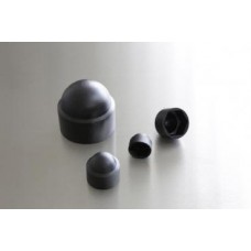 PVC zaščitna kapa za vijak M8, ključ 13mm / črna